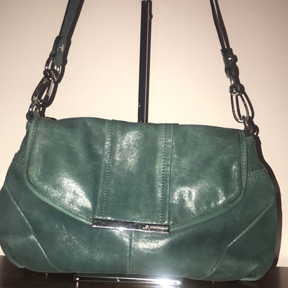B.Makowski Green Crossbody Bag - Picture 3 of 16